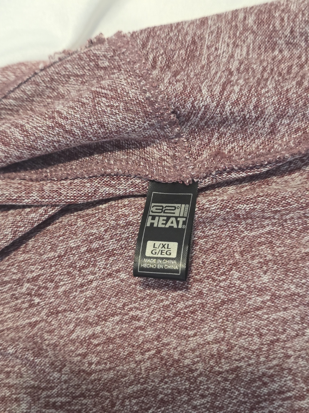 32 Degrees Open-Front Cardigan Sweater in Dusty Mauve - Picture 2 of 2